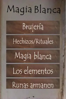 Magia Blanca android App screenshot 12