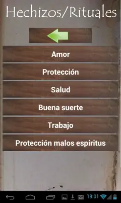 Magia Blanca android App screenshot 1