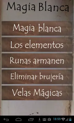 Magia Blanca android App screenshot 5